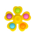Miniatyrbild 1 av 7: Pop It Hand Spinner Bubbel Musik Barn Dekompression Smak Finger Gyro Rolig Tryckreducerande Leksak 3