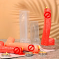 Miniatyrbilde 3 av 6: Silikonformer for støping av 3D-kroppslys