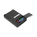 Miniatyrbild 2 av 5: Mini fickdigital multimeter voltmätare amperemeter resistanstestare ohm volt ampere mätare 4000 räkningar