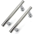 Miniatyrbilde 3 av 4: 2 stk 145mm (14,5cm) krom ABS dusjhåndtak, hull til hull