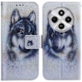 Pikkukuva 1 / 5: Nahkakuvioinen lompakkokotelo Xiaomi Poco C75 4G/Redmi 14R 5G/14C 4G Multicolor_xx -puhelimelle Multicolor Style I