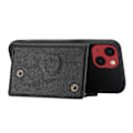 Miniatyrbilde 3 av 5: Dobbelt spenne telefonveske for iPhone 14 Black