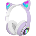 Miniatyrbilde 1 av 5: Bluetooth-hodetelefoner for barn, jenter sammenleggbare over-ear-hodetelefoner