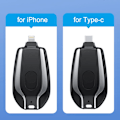 Miniatyrbilde 4 av 10: Bærbar Powerbank Nødlader SVART FOR IPHONE FOR