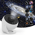 Miniatyrbillede 1 af 6: Nattlampe Galaxy Projektor Stjernehimmel-projektor Black and white