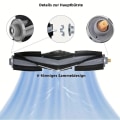 Miniatyrbillede 2 af 5: 11 stk. udskiftningsdele til Ecovacs Deebot X1 TURBO/Deebot X1 OMNI/Deebot T10 Plus