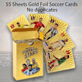 Miniatyrbillede 4 af 7: 55 stk. 2022/23 VM Fodboldkort, UEFA Champions League, Fodboldkort, Guldfilkort, Ingen Duplikater gold