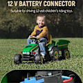 Miniatyrbillede 2 af 5: Strømadapter til 20 V Lithium batteri, Peg-Perego batteriadapter med kabeltilslutning