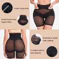 Miniatyrbillede 3 af 5: Shapewear til kvinder, mavekontrol trusser, højtaljede shaping shorts, body shaper undertøj, sømløs bagdel løfter bukser, XL, sort sort black XL