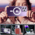 Miniatyrbild 4 av 5: Tech-Protect Galaxy A55 5G Skal MagSafe FlexAir Hybrid Transparent