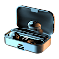 Pikkukuva 1 / 5: X8 Langattomat Kuulokkeet Melunvaimennuksella Vedenpitävät Todelliset Langattomat Stereo Bluetooth Kuulokkeet Black