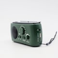Miniatyrbillede 2 af 9: 800mAh NOAA Nødvejrradio, Solcelledrevet håndsvingradio, Bærbar Praktisk LED Lommelygte Udendørs