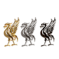 Miniatyrbilde 8 av 8: Kreativ fuglebilklistremerblem Liverpool FC ligamesterlaglogofuglesymbolmerke selvklebende bilklistremerke Gold