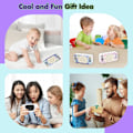 Miniatyrbild 6 av 7: Popspel Ljusupplyst Fidget Leksak, Snabb Tryckspel Konsol, Tryck på Poppet Sensorisk Push Pop Leksak, Konsol, Ljusupplyst Poppingspel för Barn Vuxna (enhörning) unicorn