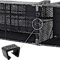Pikkukuva 5 / 5: Rattan huonekalujen pidike Monikäyttöinen rottinki sohvan liitin Kiinnitin Kestävä ulkokäyttöön--5.25cm