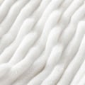 Miniatyrbilde 9 av 9: Bedsure Hvit Kastteppe for Sofa - Super Myk Koseteppe for Kvinner, Søt Lite Fleeceteppe for Jenter, 50x60 Tommer