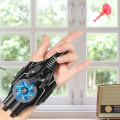 Miniatyrbillede 3 af 5: Web Shooter Spidermans Silly String | Spindelnätsskjutare til børn Rollespil Cosplay black