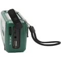 Miniatyrbild 3 av 10: AM/FM/SW1/SW2 Handvev & Solcellsradio, Batteridriven Radio med LED-ficklampa, Solcellsradio