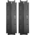 Miniatyrbilde 1 av 5: Universal erstatning grillvarmetelt for grillporselen stål BBQ varm plate skjold varmetelt smakstilsetning bar brennerdeksel flammetemmer for Db 2Pcs