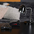 Miniatyrbild 8 av 9: Target Väckarklocka, Kreativ Pistolskytte Alarm Personlig 12 Timmars Digital Display för Tunga Sovmorgnar, Nyhetspresent för Pojkar Flickor (Svart