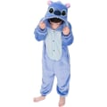 Miniatyrbillede 1 af 5: Unisex Børne Hooded Dyre Onesie Supersoft Flannel Kostume