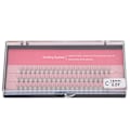 Miniatyrbillede 2 af 2: 60 stk. Individuelle falske øjenvipper klynger 0,07 mm falske øjenvipper extensions værktøj 12 mm