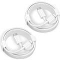 Miniatyrbild 1 av 7: IPhone 20W snabbladdningskabel 2-pack USB-C till Lightning-kabel (2m) Snabbladdning white