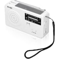 Miniatyrbillede 1 af 9: Håndsvinget Solradio, Bærbar Radio med Lommelygte, Læselampe Flere Strømkilder