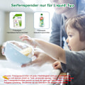 Miniatyrbillede 3 af 4: Automatisk sæbe dispenser, 250 ml genopfyldbar dispenser Green