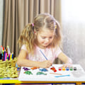 Miniatyrbild 4 av 8: Luminous Dinosaurie Målningsset med Dinosaurieform Gipsplatta Kylskåpsmagnet Konst och Hantverk Set DIY Leksaker Present till Barn Pojkar Flickor 0.7