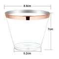 Miniatyrbillede 5 af 5: 50 stk. 9oz plastik cocktailglas, engangsplastikkop