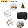 Miniatyrbillede 3 af 10: 190L Ekstra Stor Flyttepose i Kraftig Sort Black_xx Black 40L