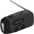 Miniatyrbillede 7 af 9: Håndsving Radio Håndsving Solcelle Radio med LED Lommelygte Bærbar FM AM WB USB Radio