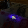 Miniatyrbild 4 av 4: 40x förstoring metallfällbar lupp med LED & UV-ljusförstorare