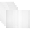 Miniatyrbild 1 av 5: pcs Bokomslag Arkskydd transparent med justerbar självhäftande stängning 16K Storlek för böcker