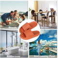 Miniatyrbillede 5 af 5: Kvinde Tykke Platform Sky Slippers orange orange 42-43