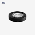 Miniatyrbillede 1 af 10: Spot LED Downlight Loftlampe 3W SORT 3W SORT 3W Black 3W Black