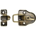 Miniatyrbillede 3 af 5: Retro Toggle Latch Lock, Antik Messing Lås til Smykkeæsker Gaveæsker Trææsker