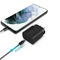 Pikkukuva 5 / 5: 25 W:n pikalaturi, USB-C-liitin (ilman kaapelia) (1 kpl) Musta
