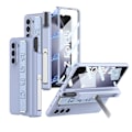 Pikkukuva 1 / 5: Z Fold 5 -kotelo, ohut PC-kotelo Samsung Galaxy Z Fold 5:lle magneettisella saranasuojalla, näytönsuojalla ja käsivarrella, sininen_xx Blue For Galaxy Z Fold 5