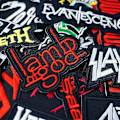 Miniatyrbillede 3 af 5: Band Rock Parche Music Patches Strygejern På Badges Striber Broderede Applikation Tøj Stickers Aa010