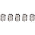 Miniatyrbilde 2 av 5: 10 stk. innsettingsmutter, M6/M10 gjengeinnsats, innsettingsmutter, 303 rustfritt stål (indre M6x1.0 ytre M10x1.5 ambolt 12mm)