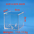 Miniatyrbild 3 av 5: 4 st Baseboll Displayfodral, UV-Dammtäta Akryl Displayboxar, Transparent Displayfodral för Baseboll-YNP_xx