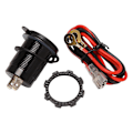 Miniatyrbild 1 av 4: 12V USB-uttag, Dubbel QC 3.0 USB-billaddare med strömbrytare, 36W USB Vattentät Strömuttag Snabbladdare