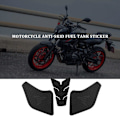 Pikkukuva 2 / 5: Moottoripyörän liukumattomat sivukaasusäiliön suojatyynytarrat YAMAHA MT07 MT-07 2021 -malliin, vedenpitävä tyyny