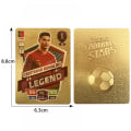Miniatyrbilde 4 av 5: 55 stk 2022/23 VM Fotballkort UEFA Champions League Fotballkort Gull Filmkort Ingen Duplikater