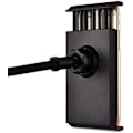 Miniatyrbilde 3 av 5: Svanehals Nettbrettholder, Nettbrettstativ for Seng Svanehalsmontert Fleksibel Arm 360 Klips