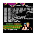 Miniatyrbilde 3 av 5: Forever GAMES OF NES 852-i-1 (405+447) Spillkassett for NES-konsoll, 1024MBit Flash Chip i bruk - Svart
