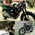 Miniatyrbild 3 av 5: 2x Blinkers för motorcykel LED-indikatorer för styre