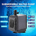 Miniatyrbilde 2 av 5: 220-240V 5-25W Akvarium Nedsenkbar Pumpe Stille Filterpumpe Steinhage Bonsai Miniatyr Liten Pumpe Vind Vannhjul Mini Pumpe LGL WP-3400